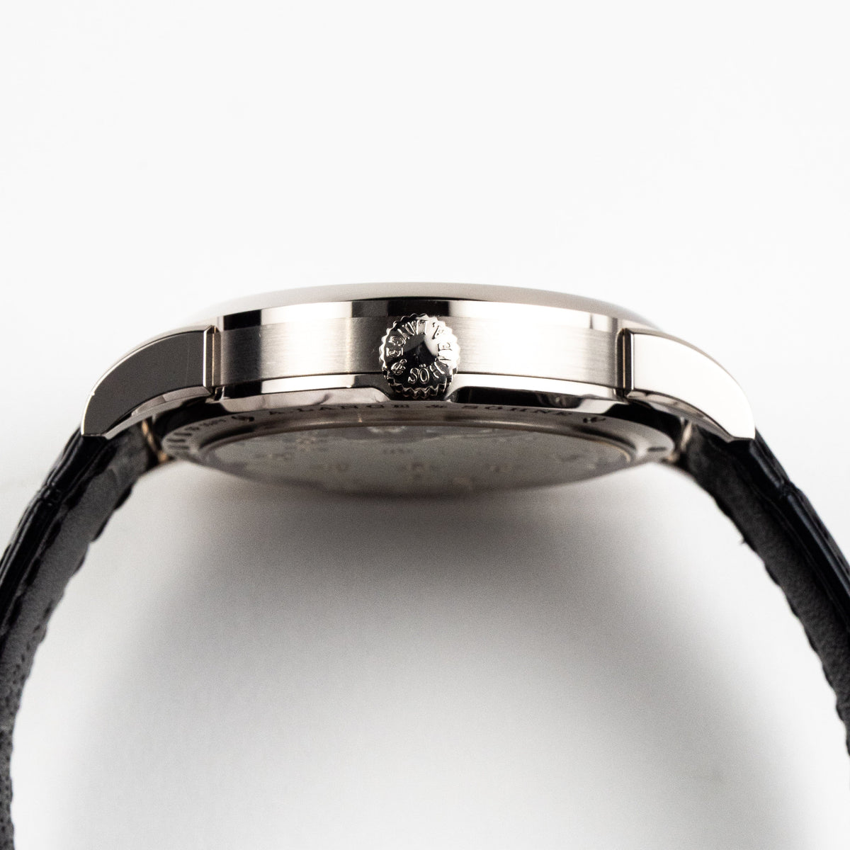 A. Lange & Söhne 192.029 Lange 1 Moon Phase White Gold Black Dial