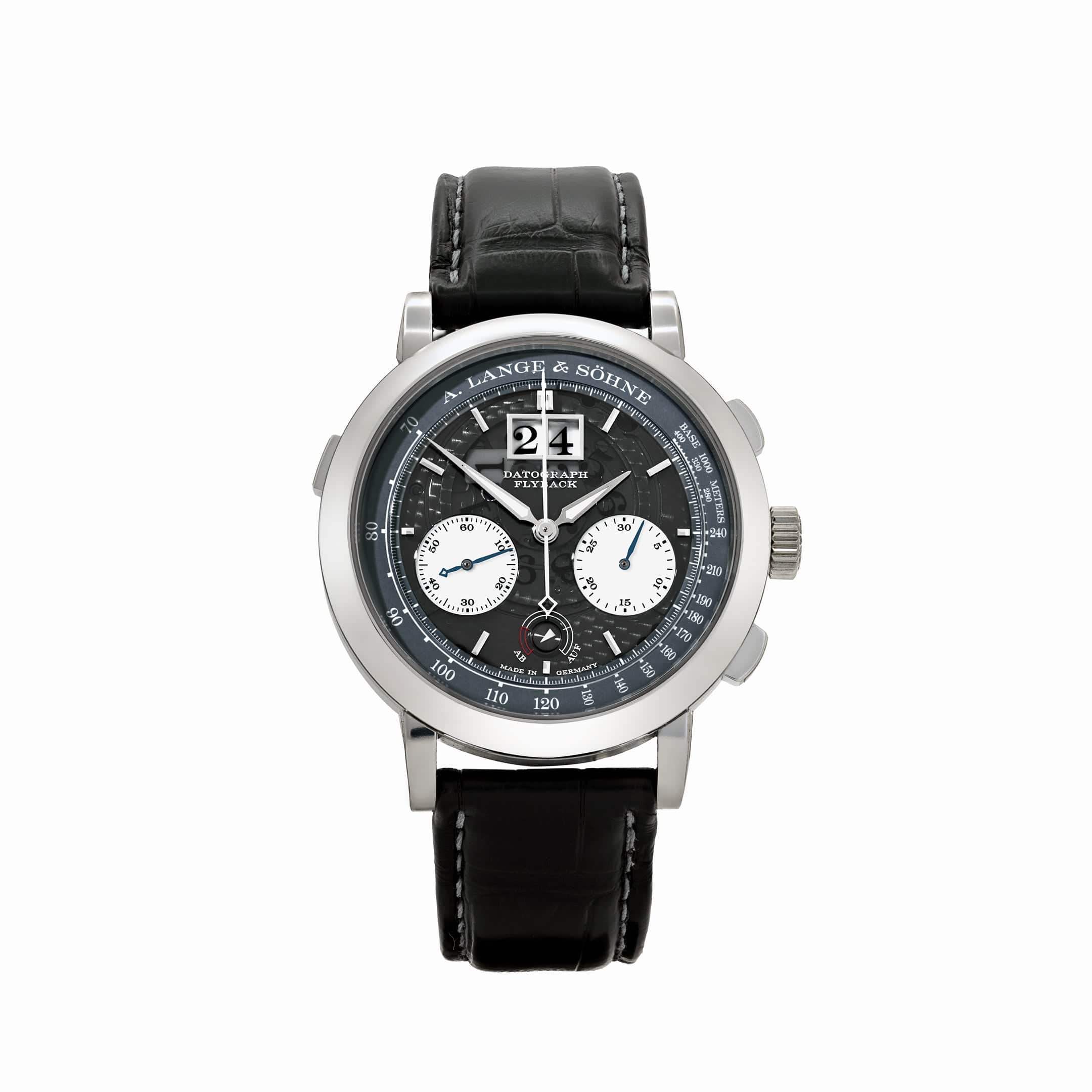 A. Lange & Söhne Datograph 405.034 Up/Down "Lumen" Platinum Black Dial