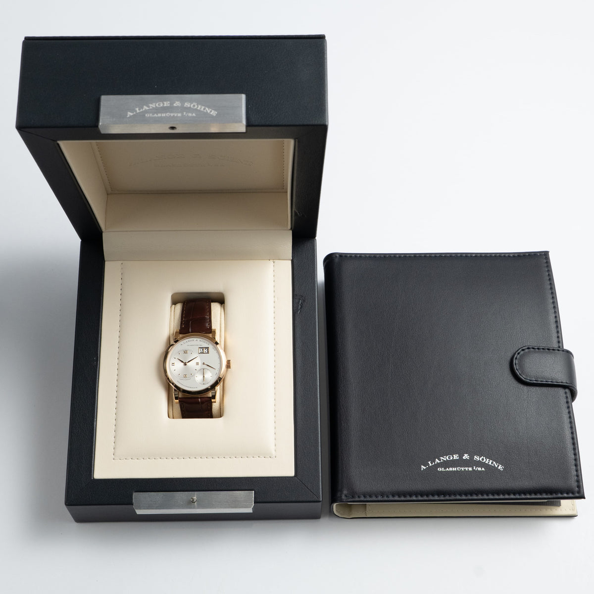 A. Lange & Söhne Lange 1 191.032 Rose Gold Silver Dial