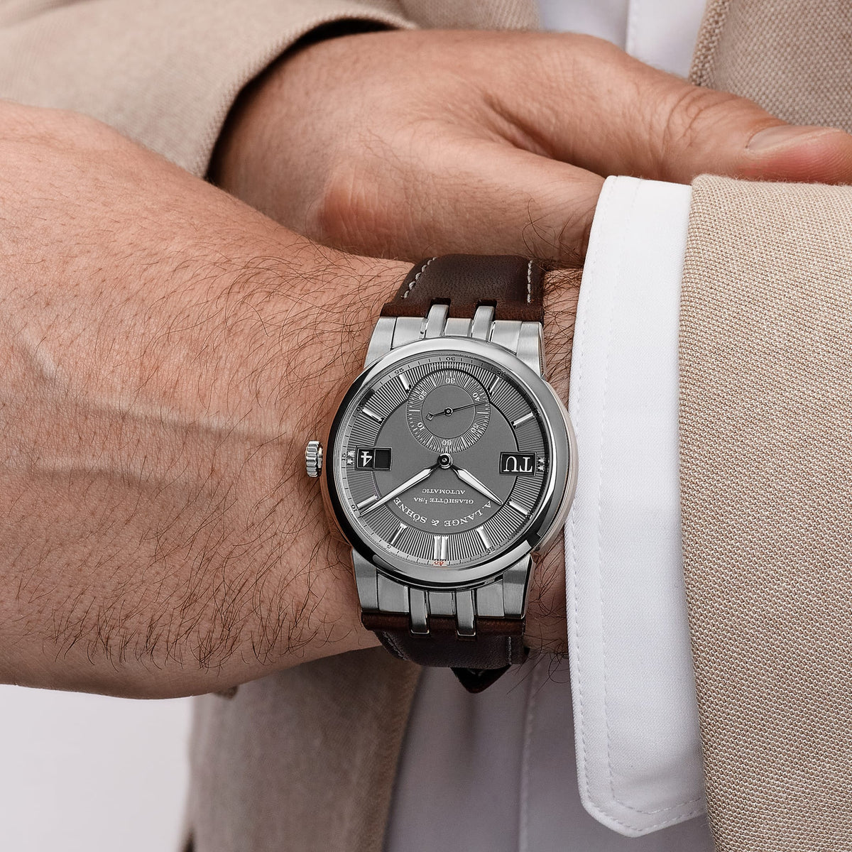 A. Lange & Söhne Odysseus 363.068 White Gold Grey Dial