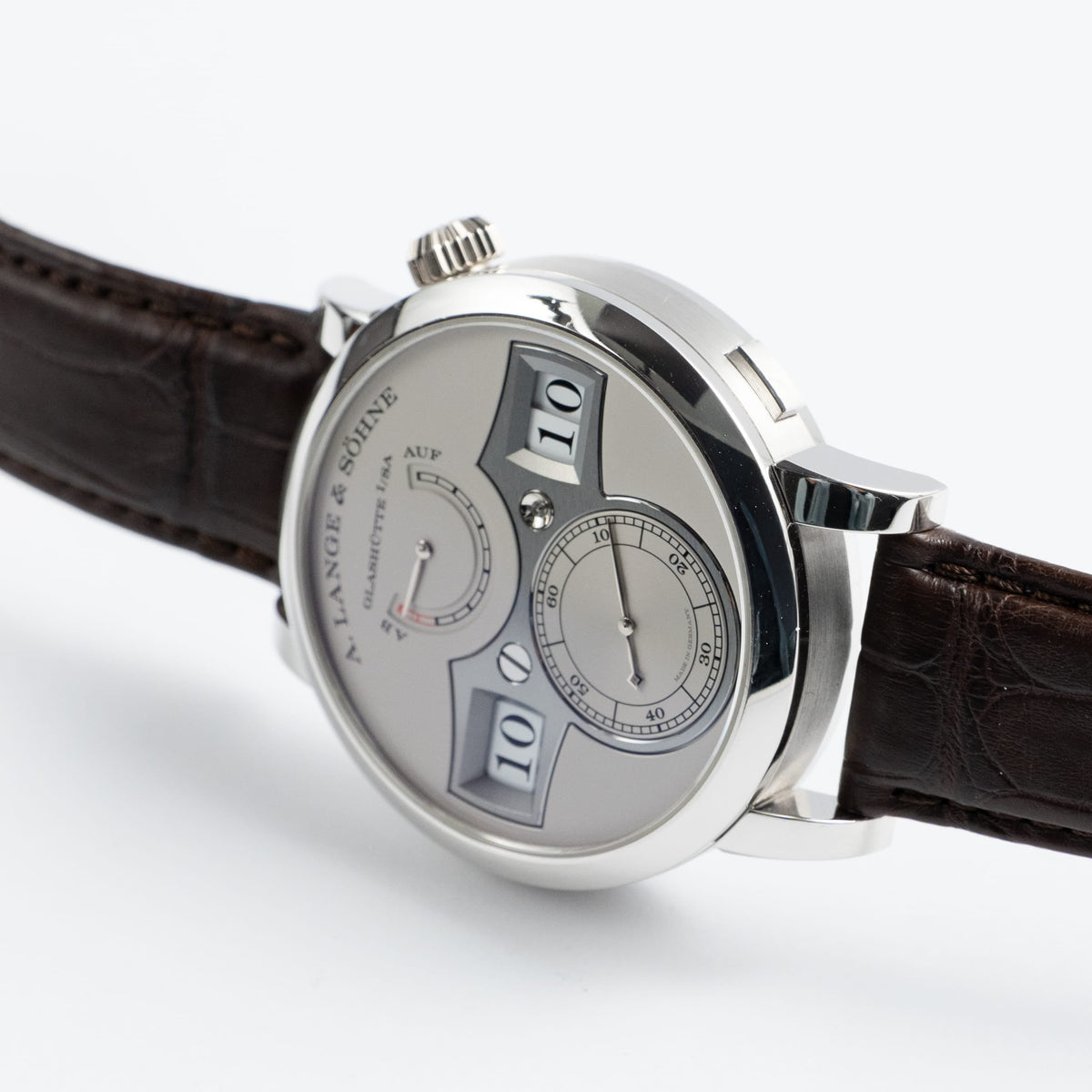 A. Lange & Söhne Zeitwerk 142.025 Platinum Rhodium Dial (2025)