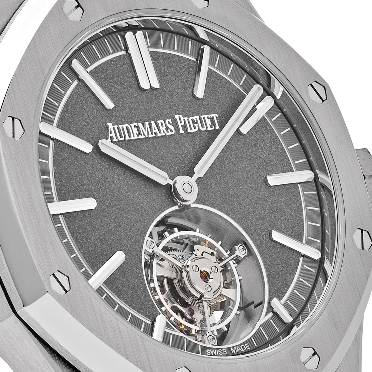Audemars Piguet 26530TI.OO.1220TI.01 Royal Oak Selfwinding Flying Tourbillon Titanium Slate Dial