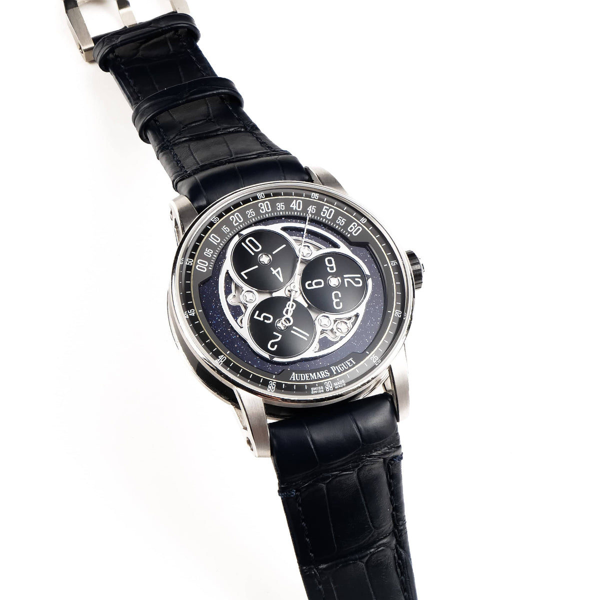 Audemars Piguet Code 11.59 15212NB.OO.A002KB.01 'Starwheel' White Gold Aventurine Dial (2025)