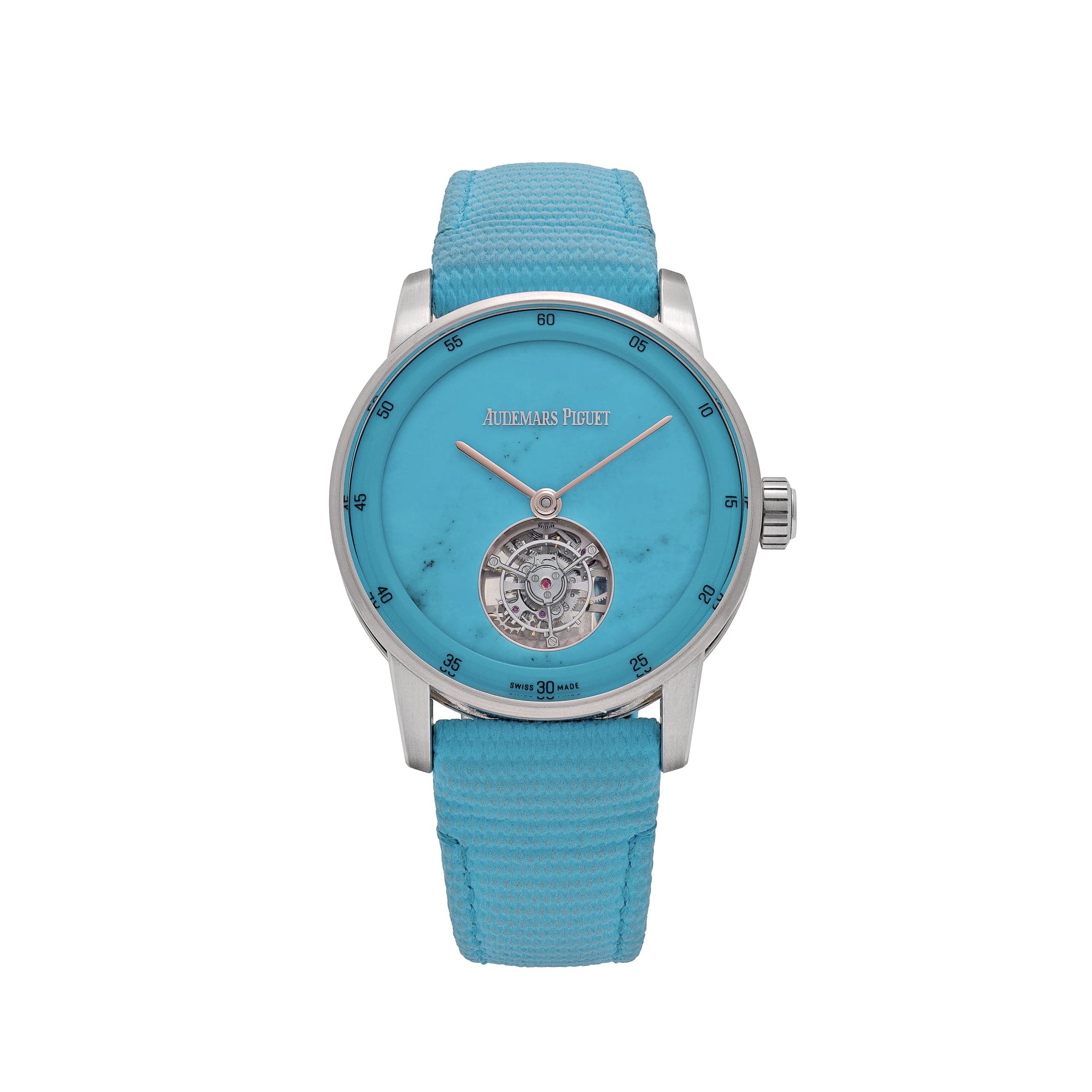 Audemars Piguet Code 11.59 26396PN.OO.D326VE.98 Flying Tourbillon White Gold Platinum Turquoise Stone Dial Limited Edition (2025)