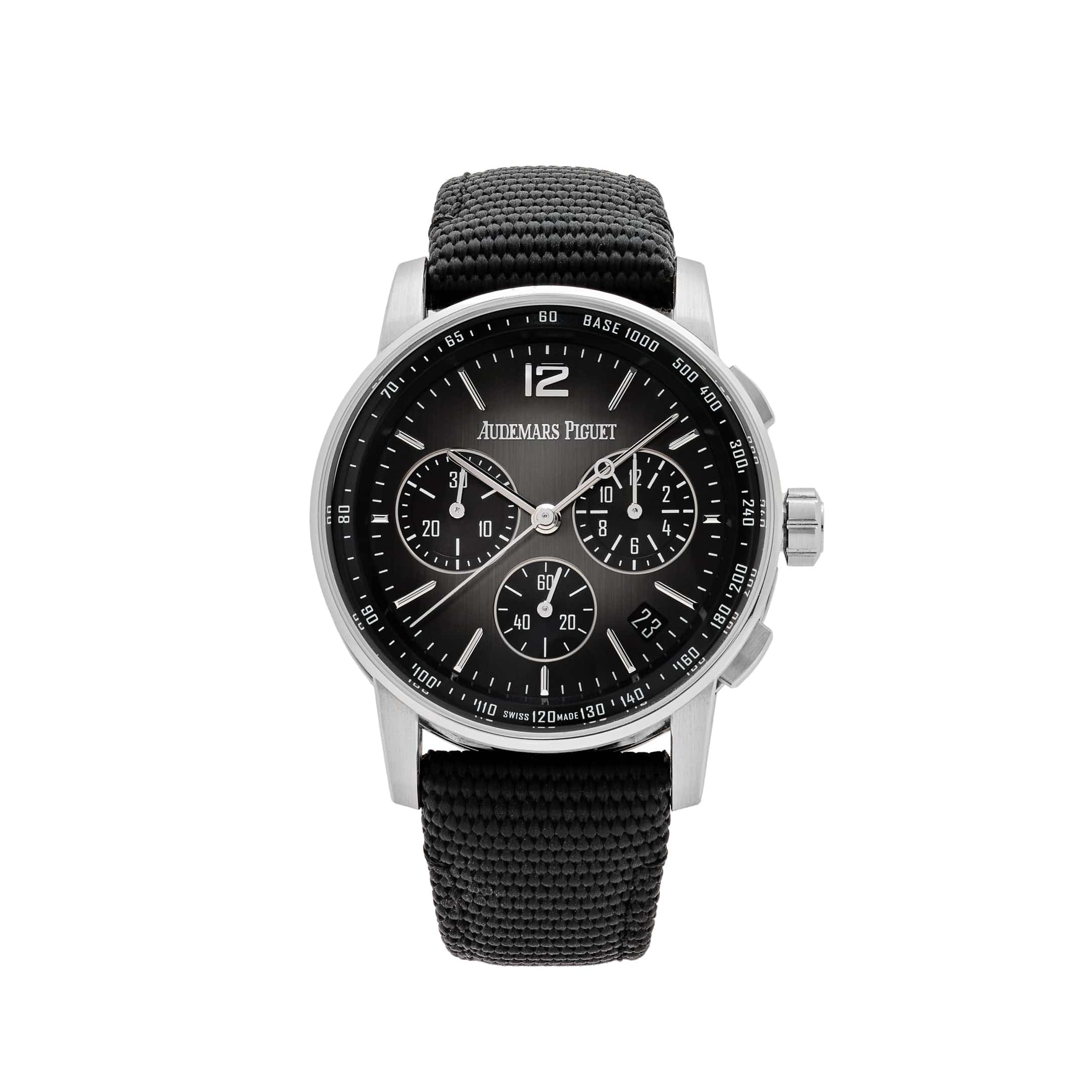Audemars Piguet Code 11.59 26393NB.OO.A002KB.01 Selfwinding Chronograph Black Ceramic White Gold Grey Dial