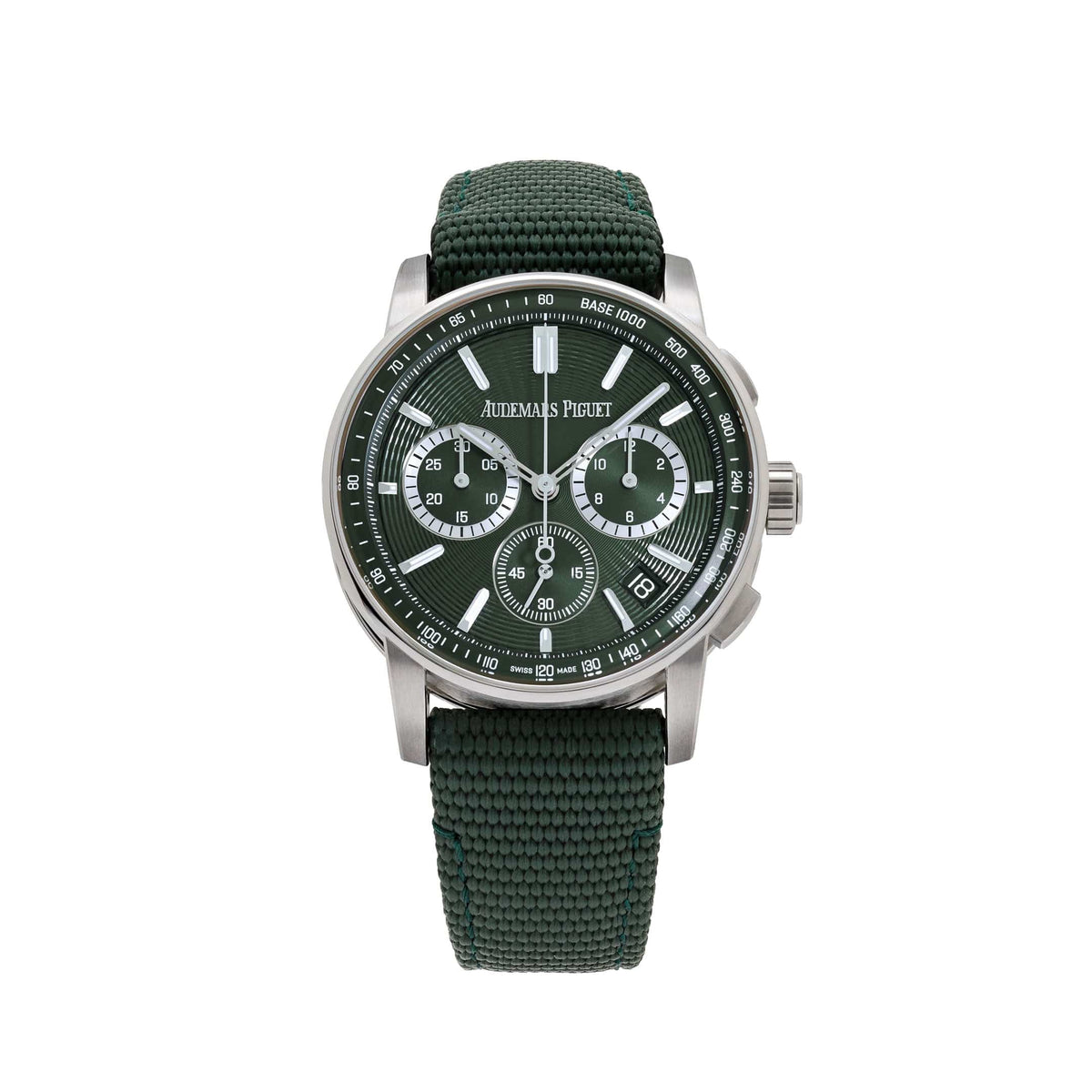 Audemars Piguet Code 11.59 Chronograph 26393ST.OO.A056KB.01 Stainless Steel Green Dial (2023)