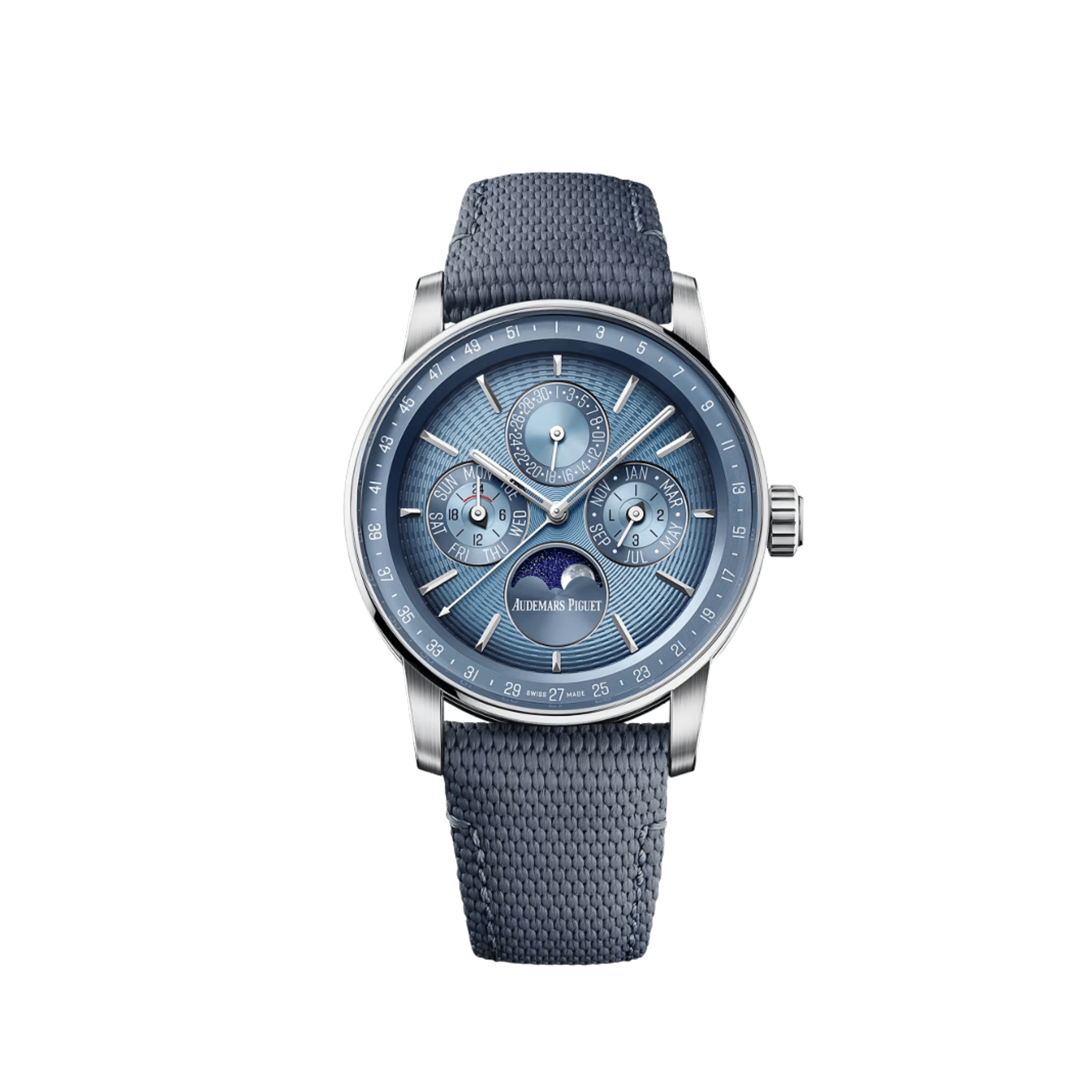 Audemars Piguet Code 11.59 Perpetual Calendar 26494BC.OO.D350KB.01 White Gold Blue Dial (2025)