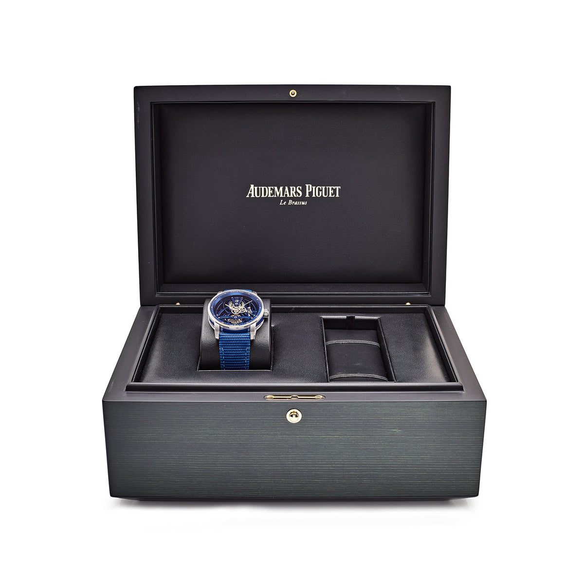 Audemars Piguet Code 11.59 Tourbillon Openworked 26600NB.OO.D346KB.01 White Gold Blue Ceramic Limited Edition of 50