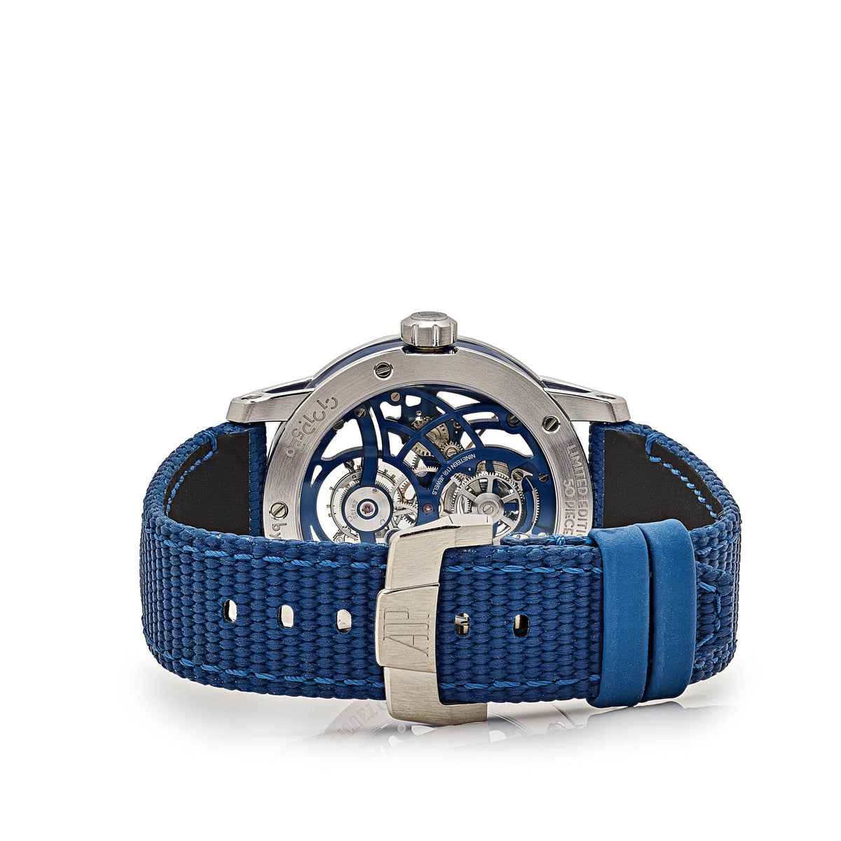 Audemars Piguet Code 11.59 Tourbillon Openworked 26600NB.OO.D346KB.01 White Gold Blue Ceramic Limited Edition of 50