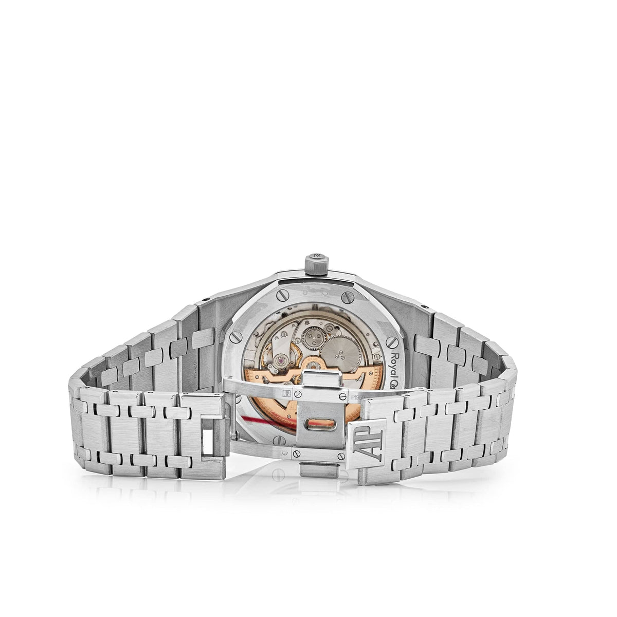 Audemars Piguet Royal Oak 15202PT.OO.1240PT.01 'Jumbo' Extra-Thin Platinum Green Dial