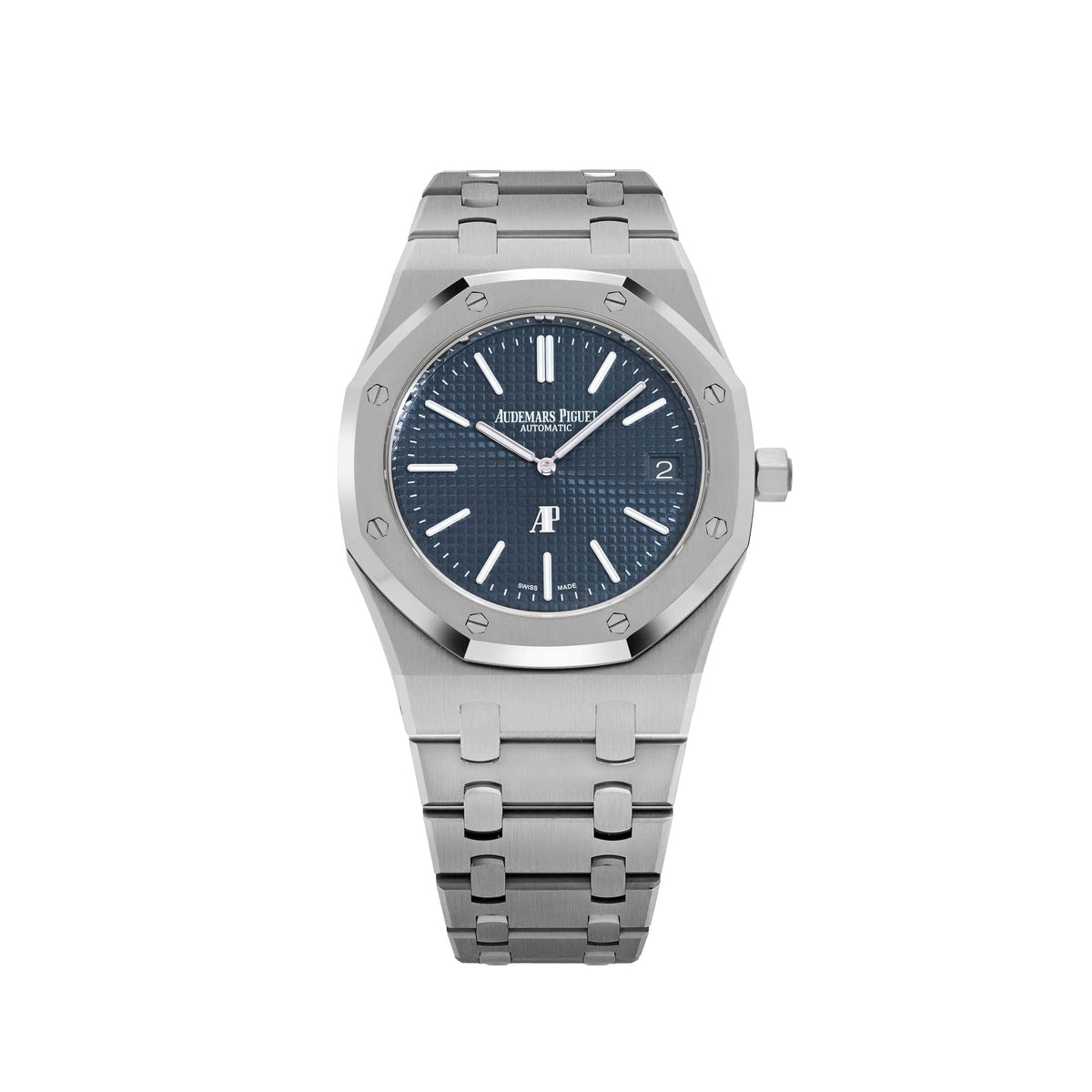 Audemars Piguet Royal Oak 15202ST.OO.1240ST.01 'Jumbo' Extra-Thin Stainless Steel Blue Dial