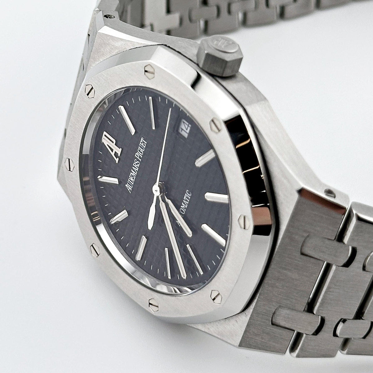Audemars Piguet Royal Oak 15300ST.OO.1220ST.03 Selfwinding Stainless Steel Black Dial