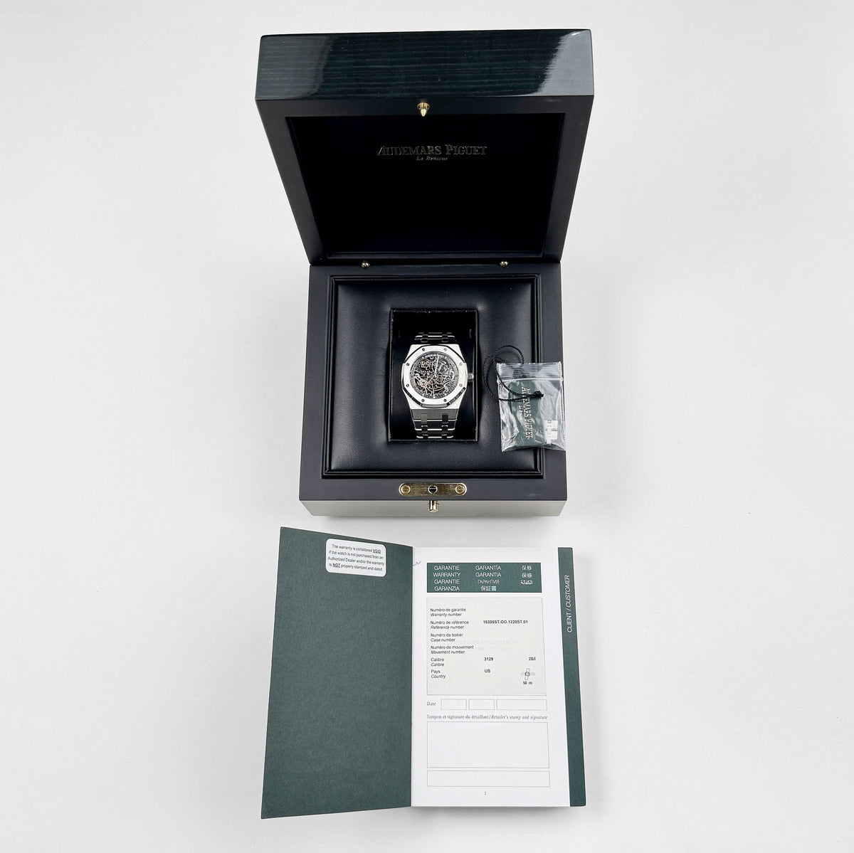 Audemars Piguet Royal Oak 15305ST.OO.1220ST.01 Stainless Steel Openworked Dial