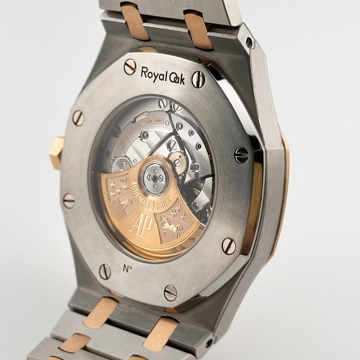 Audemars Piguet Royal Oak 15400SR.OO.1220SR.01 Stainless Steel Rose Gold White Dial