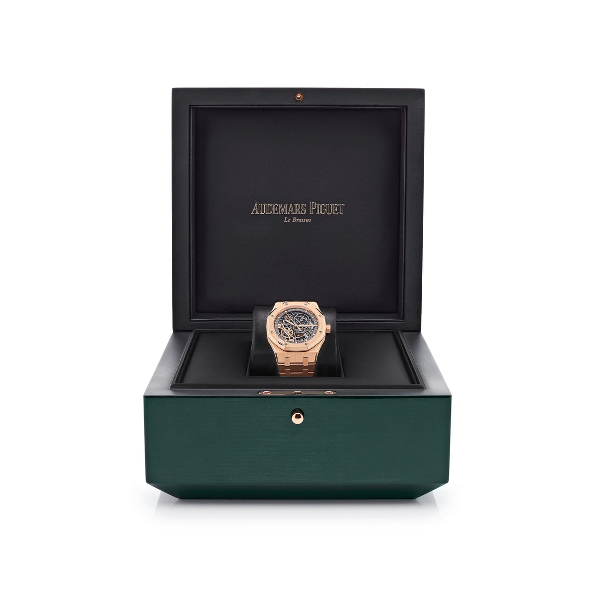 Audemars Piguet Royal Oak 15407OR.OO.1220OR.01 Double Balance Wheel Openworked Rose Gold