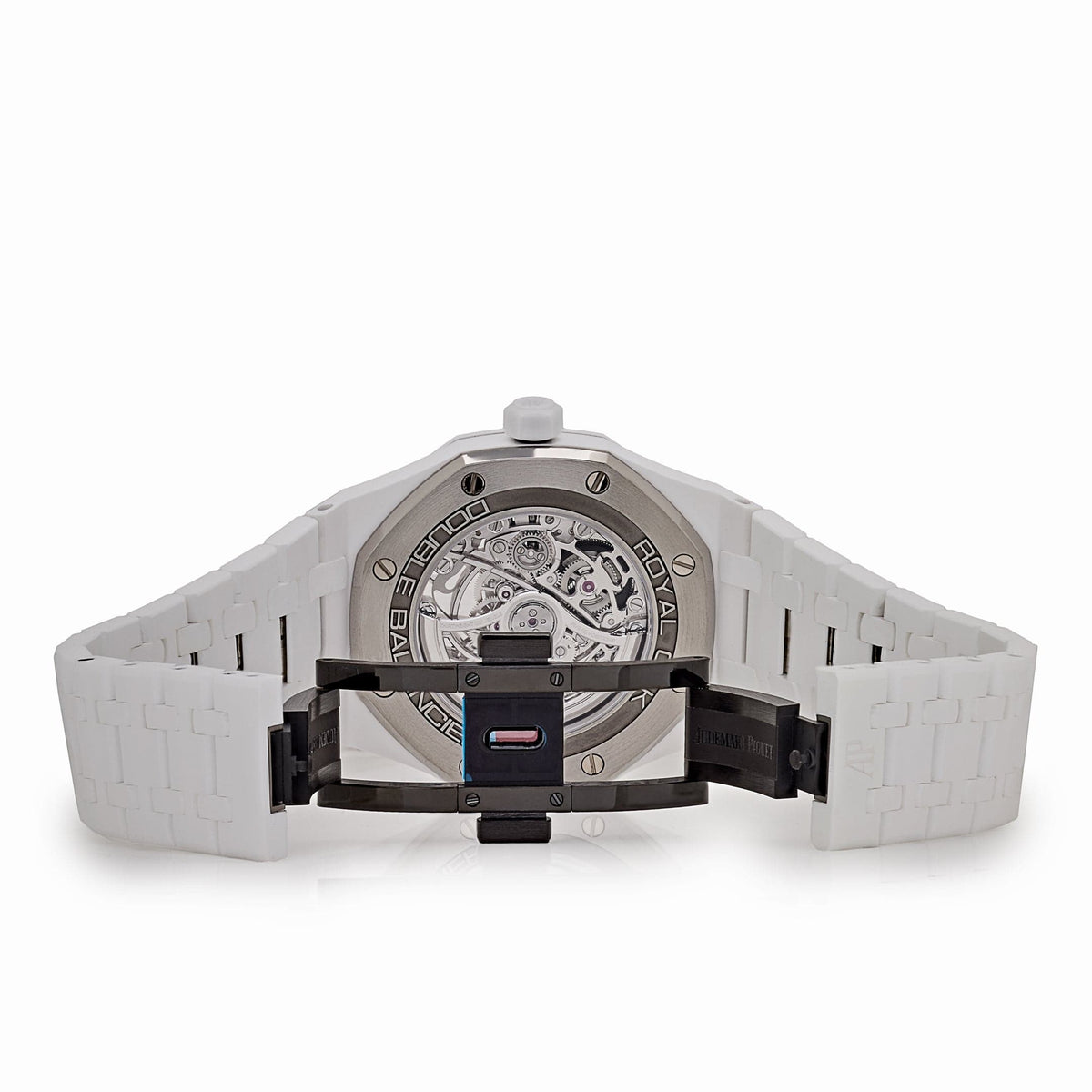 Audemars Piguet Royal Oak 15416CB.OO.1225CB.01 'Middle East Edition' Double Balance Wheel Openworked White Ceramic Limited Edition of 30
