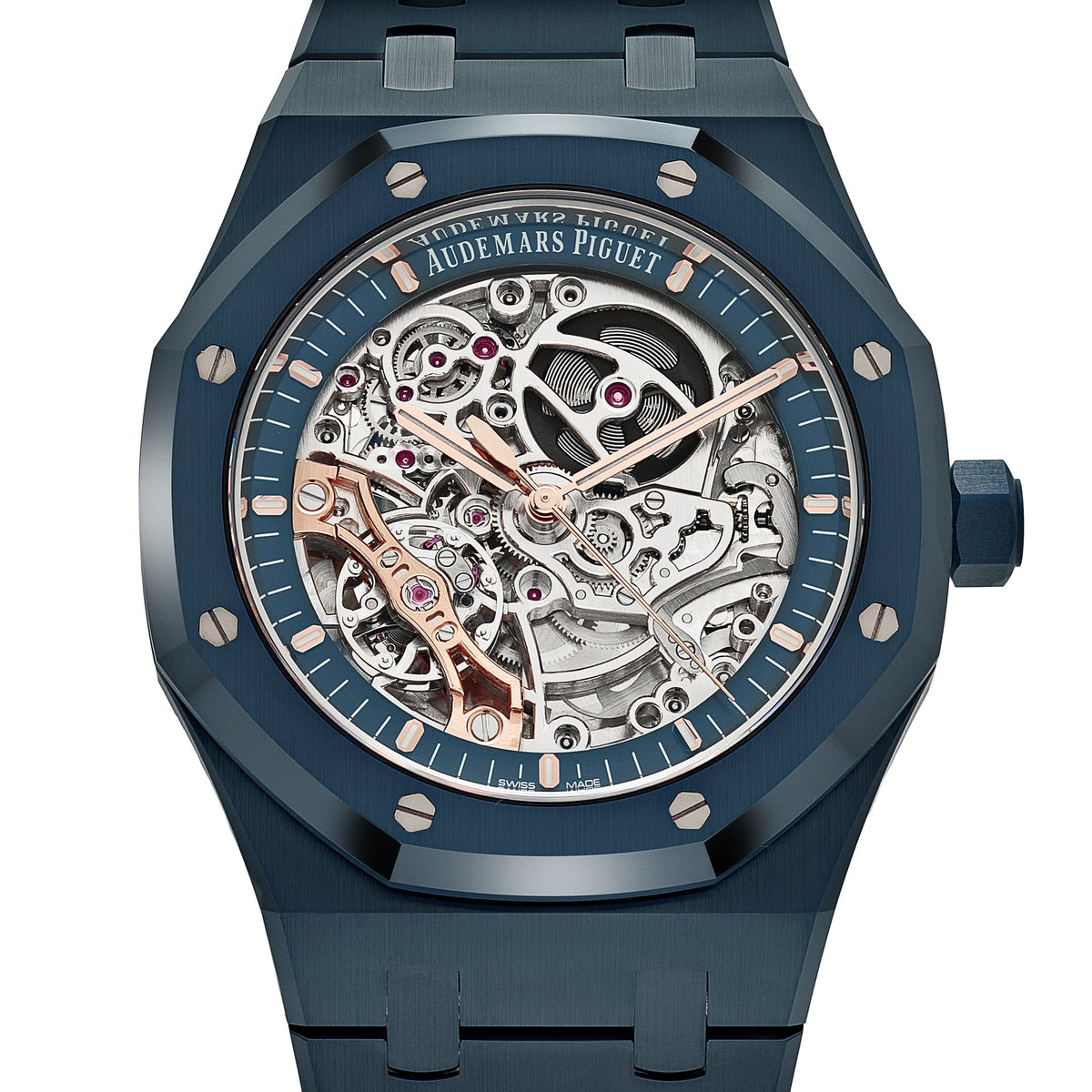 Audemars Piguet Royal Oak 15416CD.OO.1225CD.01 Double Balance Wheel Openworked Bleu Nuit Nuage 50 Blue Ceramic (2026)