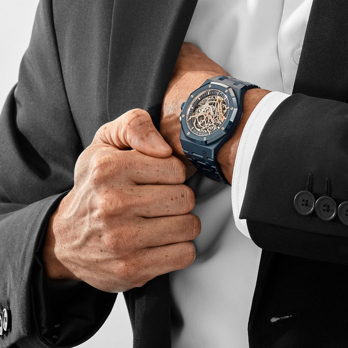 Audemars Piguet Royal Oak 15416CD.OO.1225CD.01 Double Balance Wheel Openworked Bleu Nuit Nuage 50 Blue Ceramic (2026)