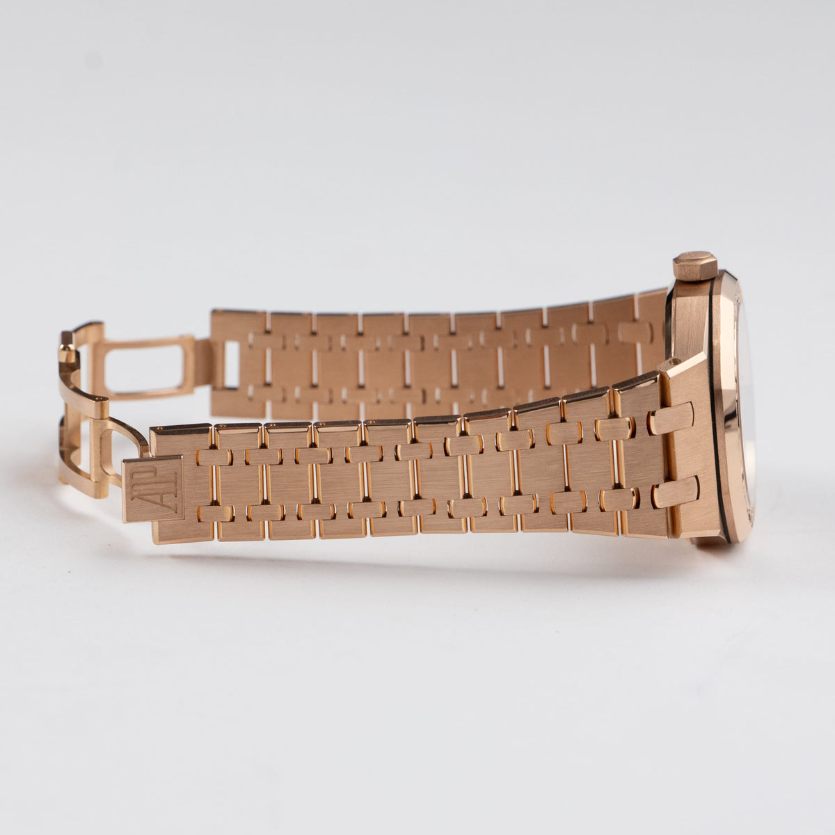 Audemars Piguet Royal Oak 15451OR.ZZ.1256OR.03 'Ladies' Rose Gold Diamond Bezel (2019)