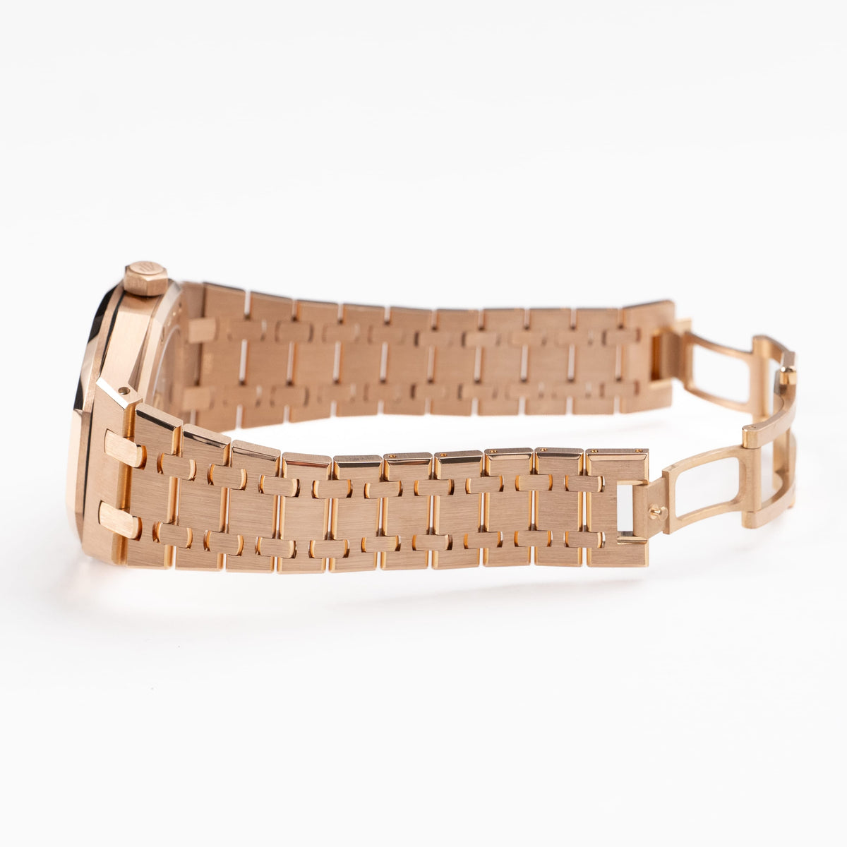 Audemars Piguet Royal Oak 15451OR.ZZ.1256OR.03 'Ladies' Rose Gold Diamond Bezel (2019)