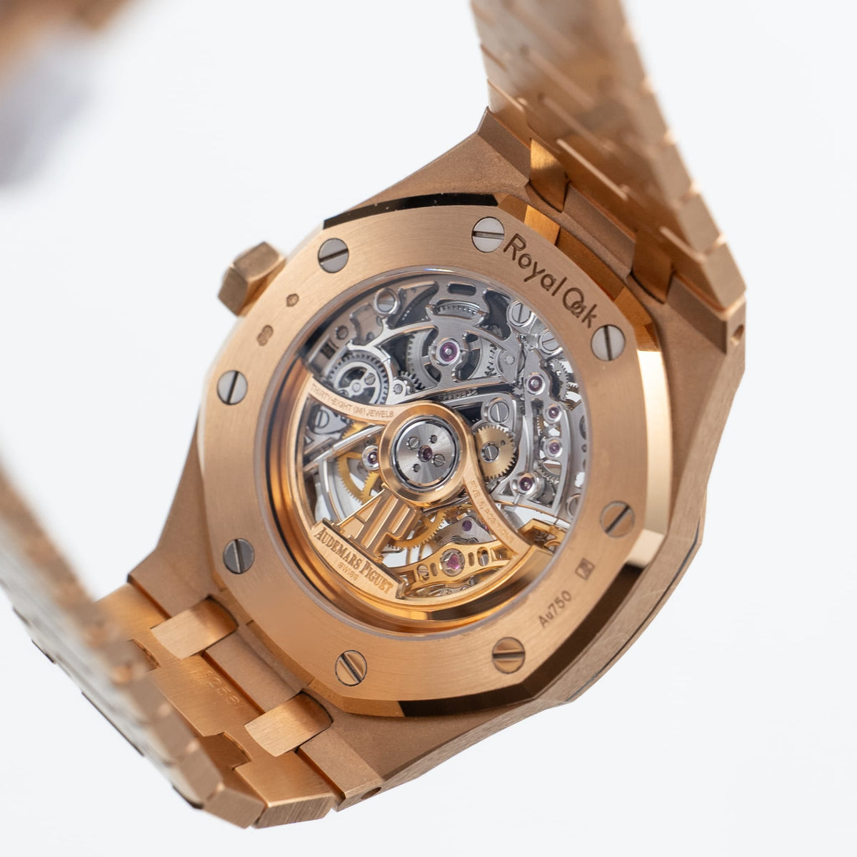 Audemars Piguet Royal Oak 15467OR.OO.1256OR.01 Double Balance Wheel Openworked Rose Gold (2018)