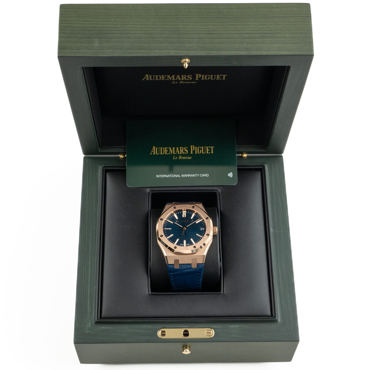 Audemars Piguet Royal Oak 15510OR.OO.D315CR.02 Rose Gold Blue Dial (2024)