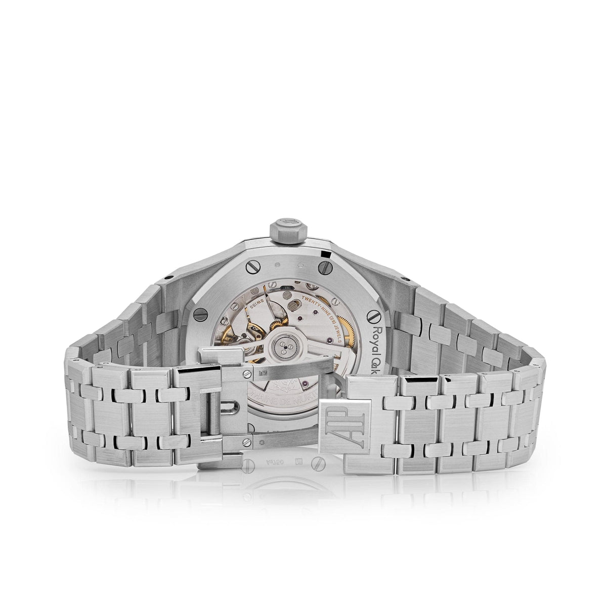 Audemars Piguet Royal Oak 15551BC.ZZ.1356BC.02 White Gold Purple Dial Diamond Bezel Special Edition