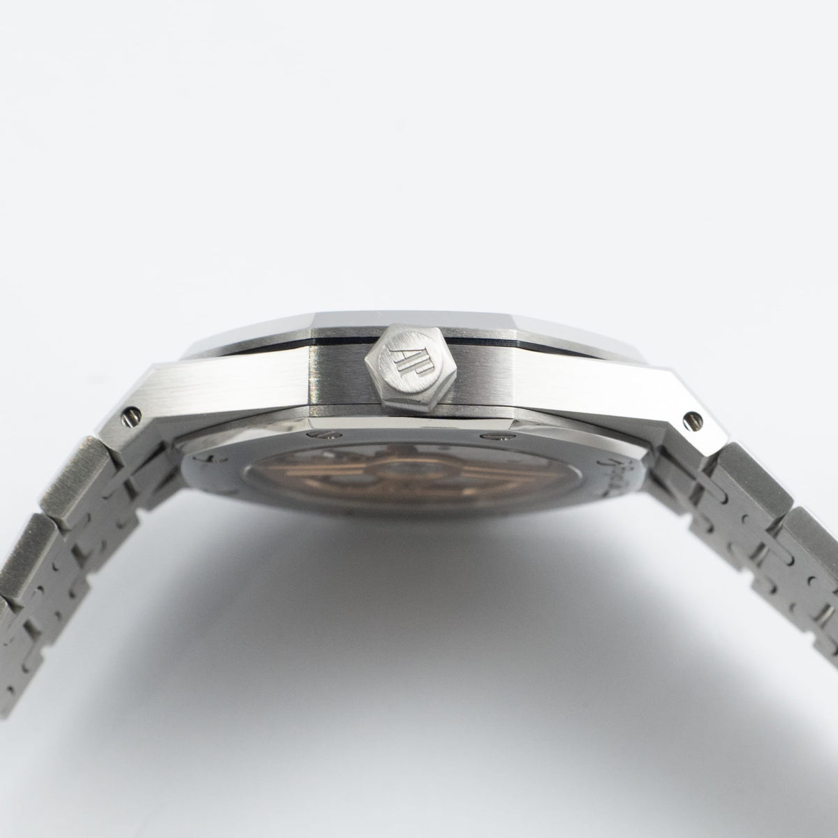 Audemars Piguet Royal Oak 15551ST.ZZ.1356ST.04 'Ladies' Stainless Steel Light Blue Dial Diamond Bezel (2024)
