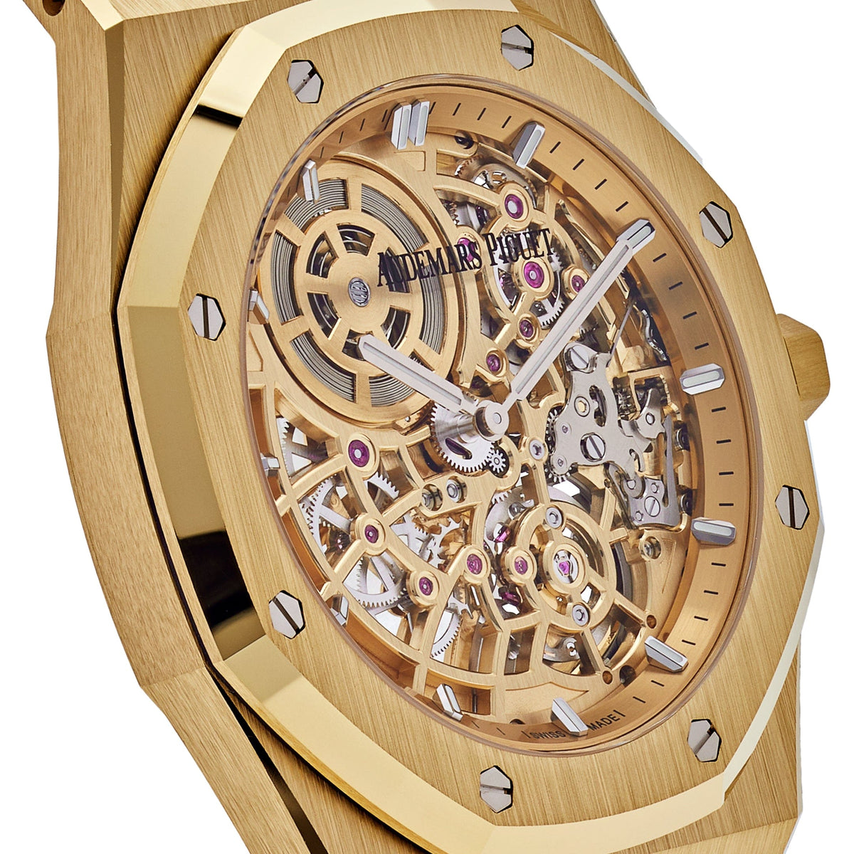 Audemars Piguet Royal Oak 16204BA.OO.1240BA.01 Jumbo Extra-Thin Yellow Gold Openworked (2024)