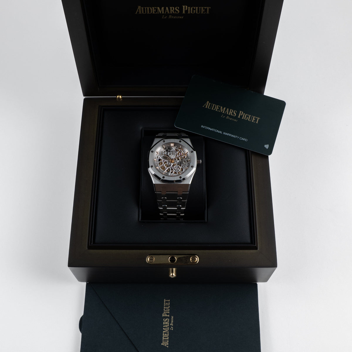 Audemars Piguet Royal Oak 16204ST.OO.1240ST.01 'Jumbo Extra-Thin' 50th Anniversary Stainless Steel Openworked