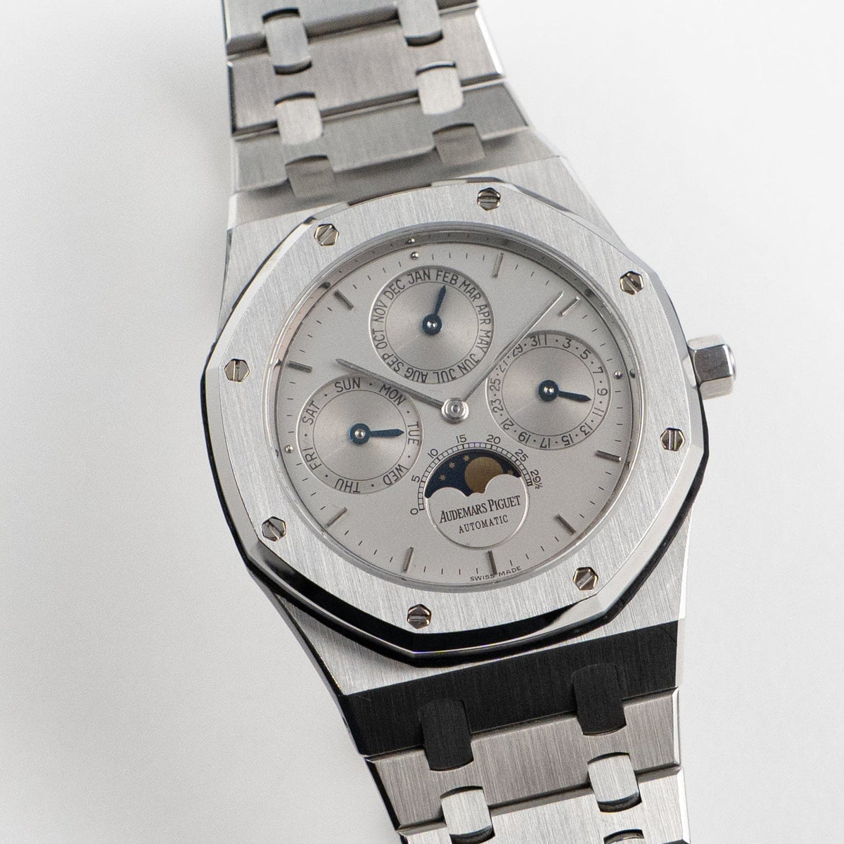 Audemars Piguet Royal Oak 25654ST.OO.0944ST.01 Perpetual Calendar Stainless Steel Silver Dial Limited Edition of 272