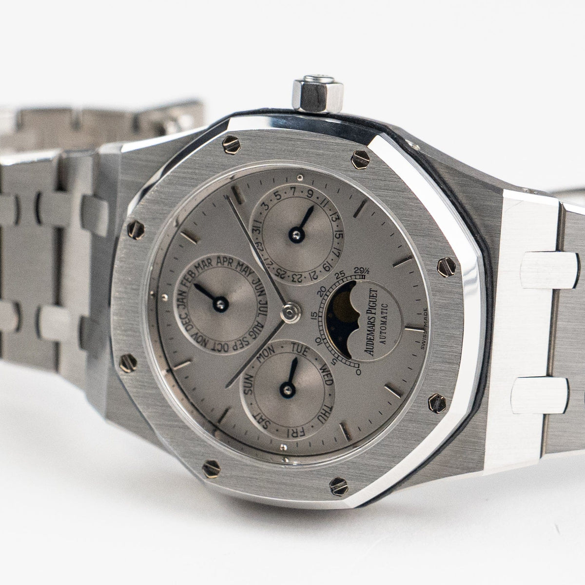 Audemars Piguet Royal Oak 25654ST.OO.0944ST.01 Perpetual Calendar Stainless Steel Silver Dial Limited Edition of 272