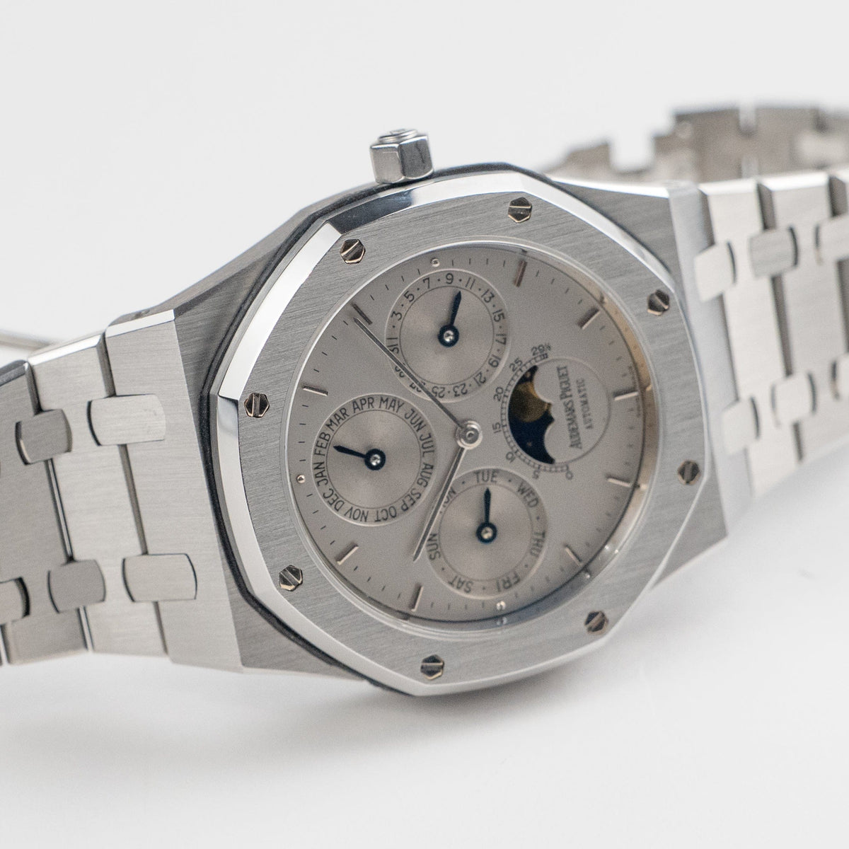 Audemars Piguet Royal Oak 25654ST.OO.0944ST.01 Perpetual Calendar Stainless Steel Silver Dial Limited Edition of 272