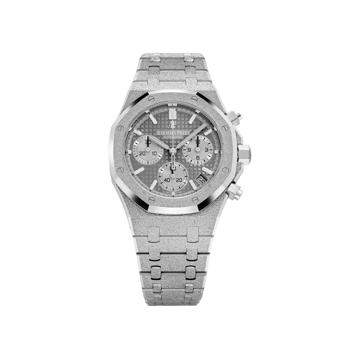 Audemars Piguet Royal Oak 26239BC.GG.1224BC.01 Chronograph Frosted White Gold Limited Edition of 200 (2021)