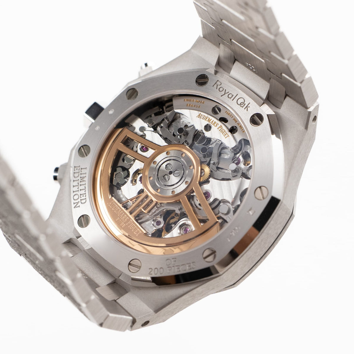 Audemars Piguet Royal Oak 26239BC.GG.1224BC.01 Chronograph Frosted White Gold Limited Edition of 200 (2021)