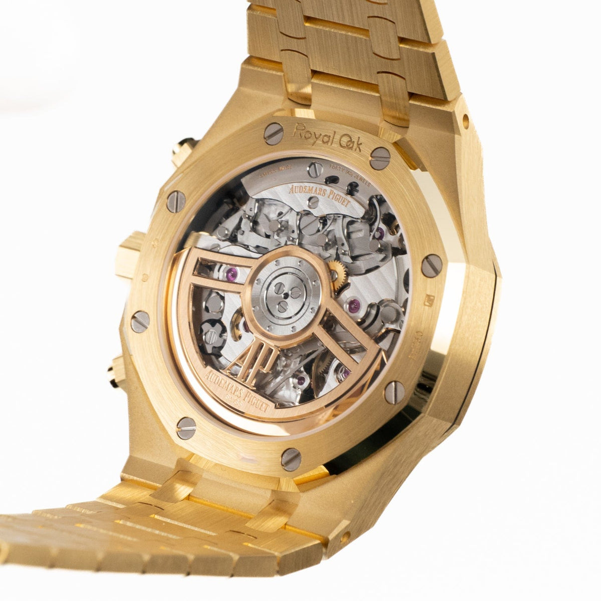 Audemars Piguet Royal Oak 26240BA.OO.1320BA.02 Chronograph Smoked Yellow Gold