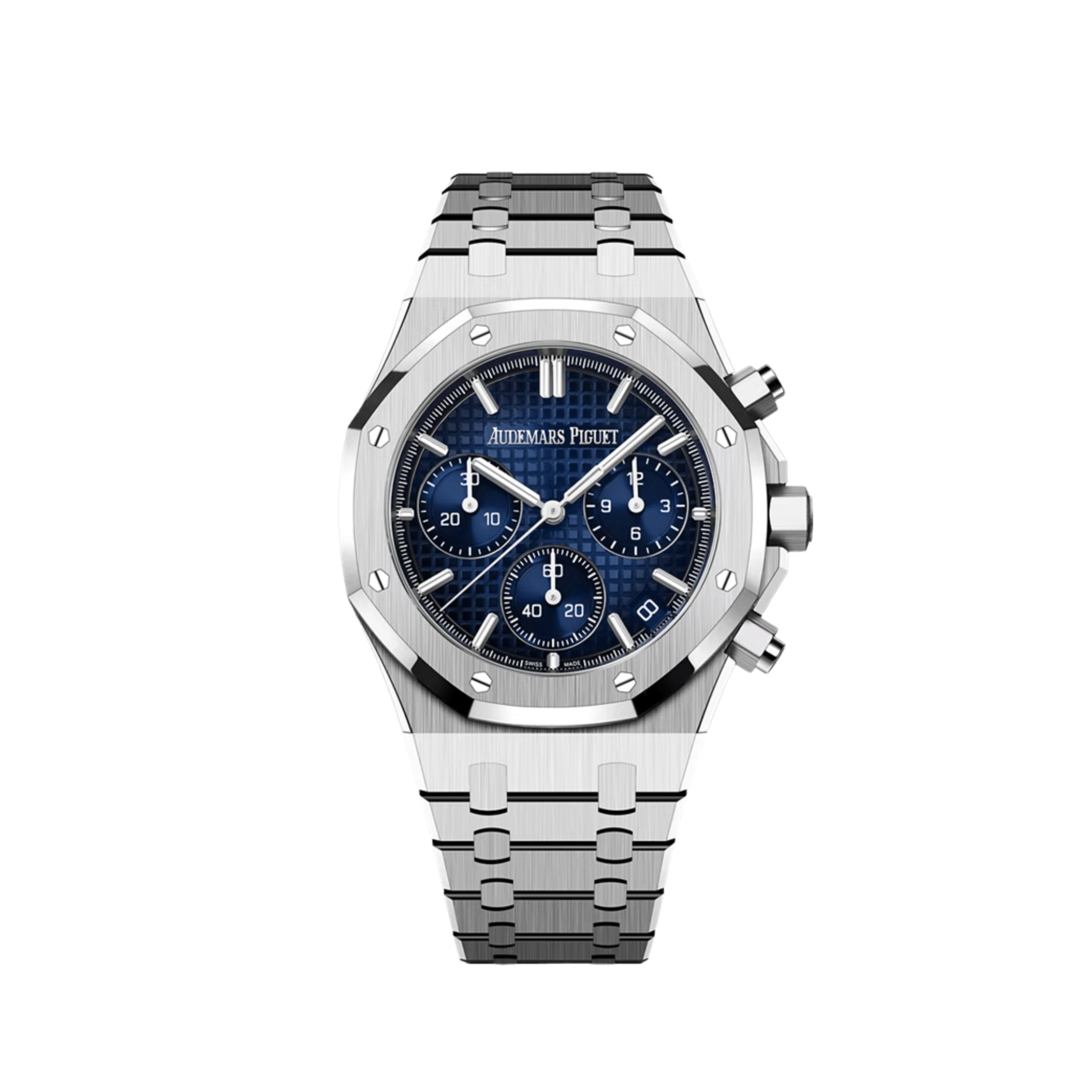 Audemars Piguet Royal Oak 26240BC.OO.1320BC.04 Chronograph White Gold Smoked Blue Dial (2025)