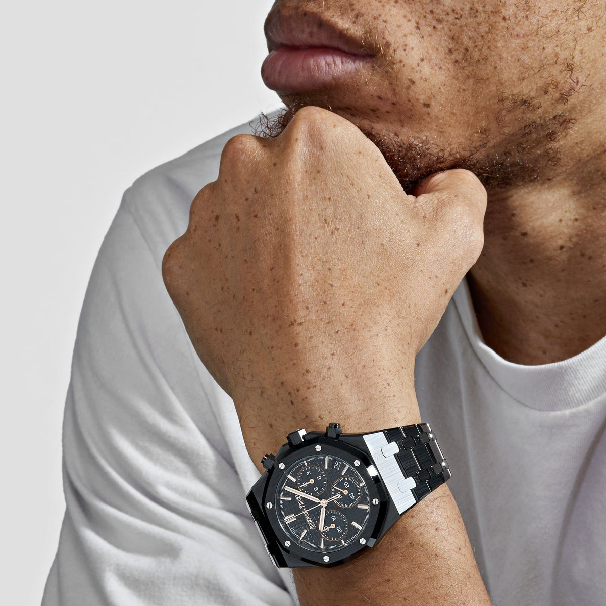 Audemars Piguet Royal Oak 26240CE.OO.1225CE.01 Chronograph '50th Anniversary' Black Ceramic