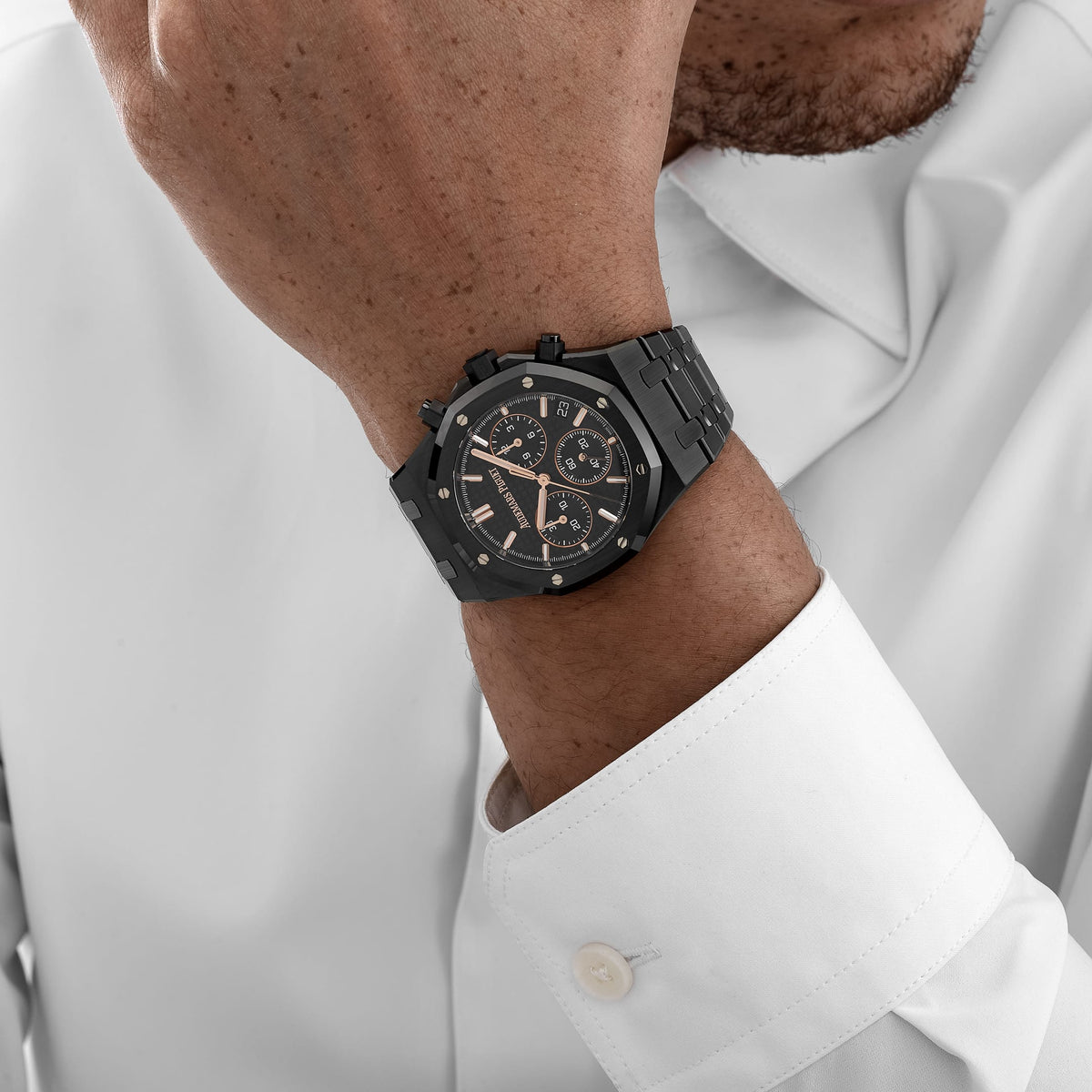 Audemars Piguet Royal Oak 26240CE.OO.1225CE.02 Chronograph Black Ceramic Black Dial