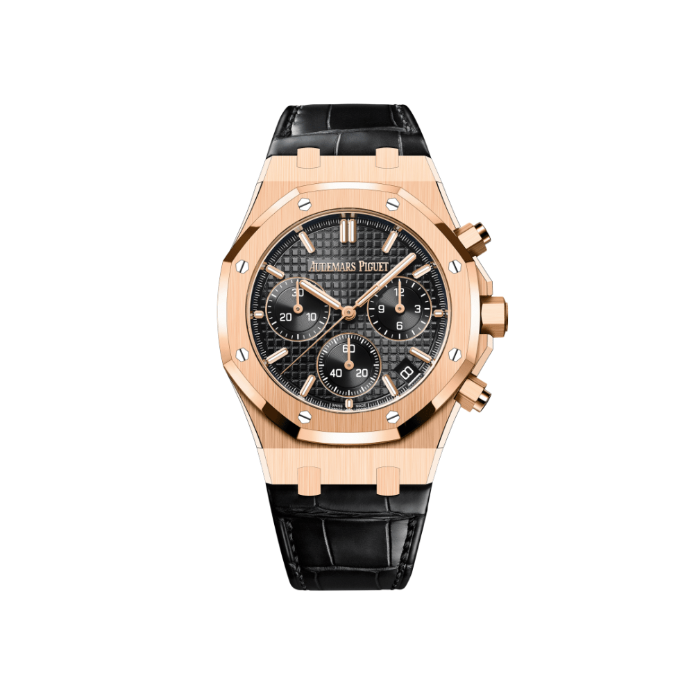 Audemars Piguet Royal Oak 26240OR.OO.D002CR.01 Chronograph '50th Anniversary' Black Dial