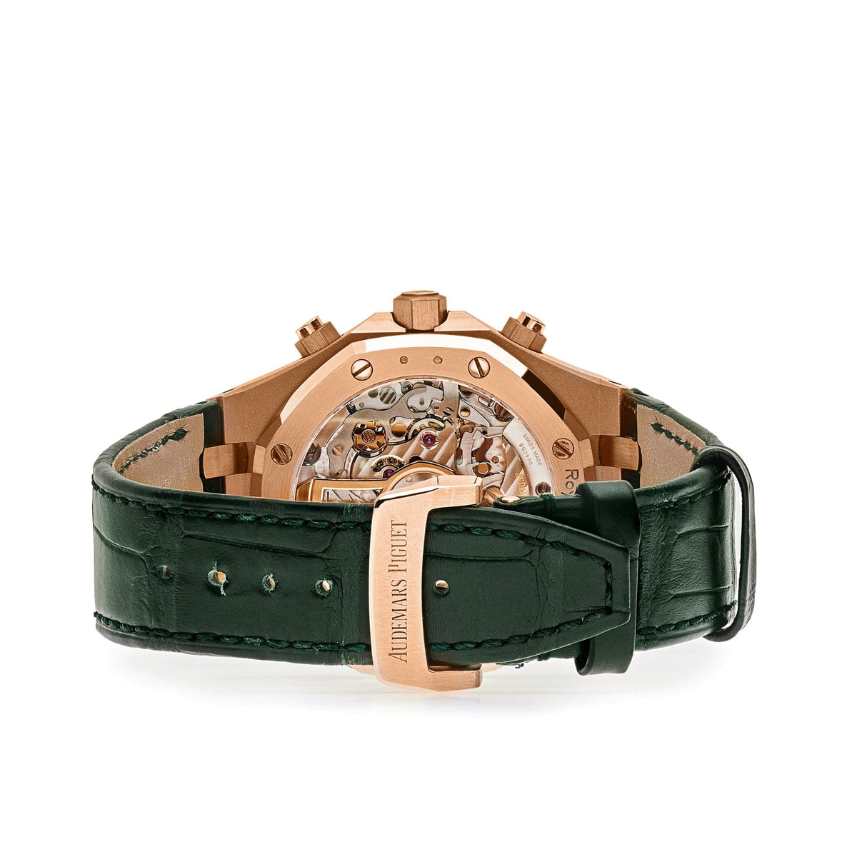 Audemars Piguet Royal Oak 26240OR.OO.D404CR.02 Chronograph Rose Gold Green Dial