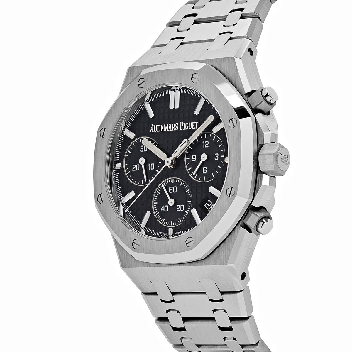 Audemars Piguet Royal Oak 26240ST.OO.1320ST.02 Selfwinding Chronograph '50th Anniversary' Stainless Steel Black Dial
