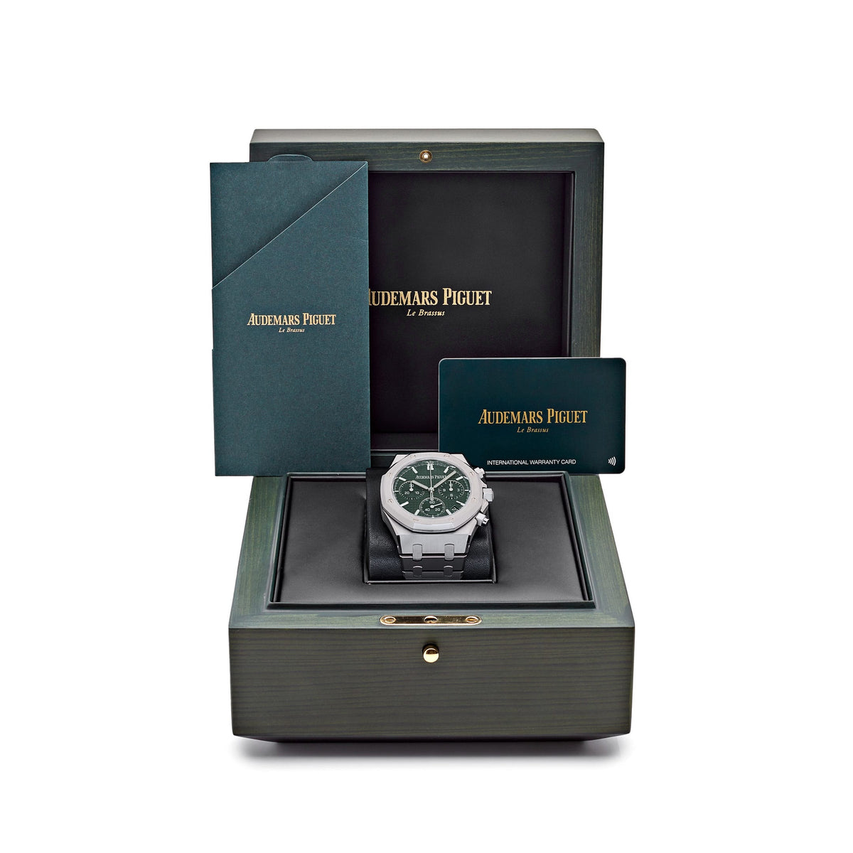 Audemars Piguet Royal Oak 26240ST.OO.1320ST.08 Chronograph Stainless Steel Green Dial