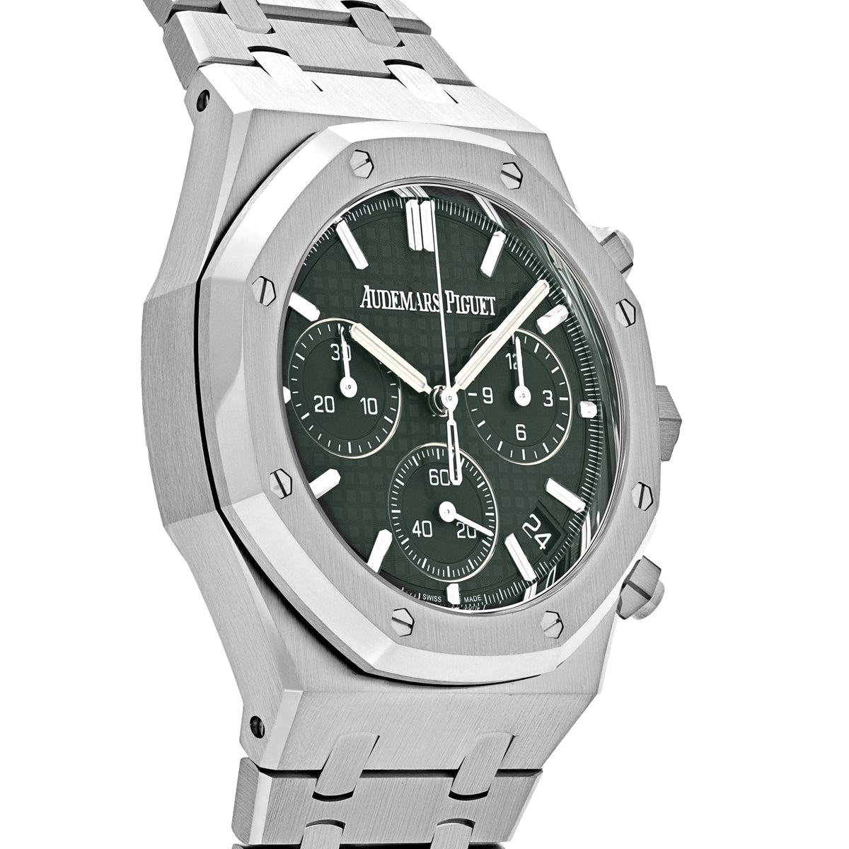 Audemars Piguet Royal Oak 26240ST.OO.1320ST.08 Chronograph Stainless Steel Green Dial (2026)