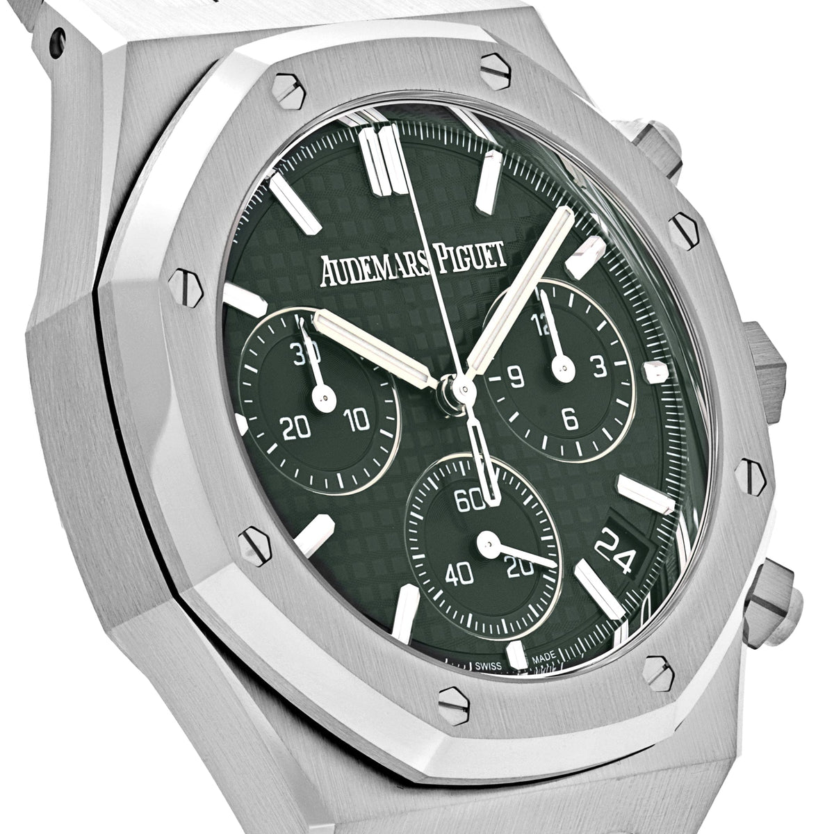 Audemars Piguet Royal Oak 26240ST.OO.1320ST.08 Chronograph Stainless Steel Green Dial