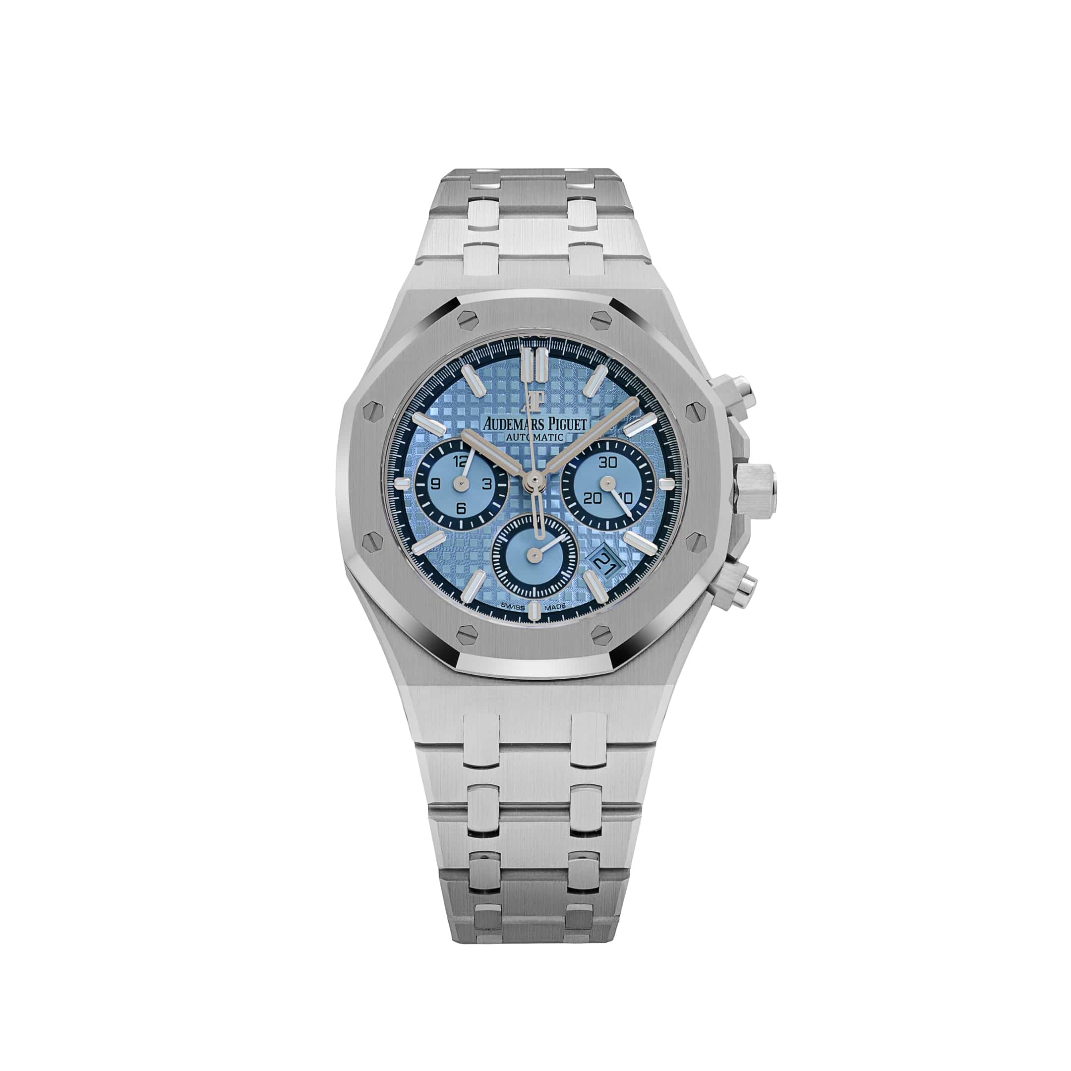 Audemars Piguet Royal Oak 26317BC.OO.1256BC.01 Selfwinding Chronograph White Gold Light Blue Dial Limited Edition of 100 (2020)