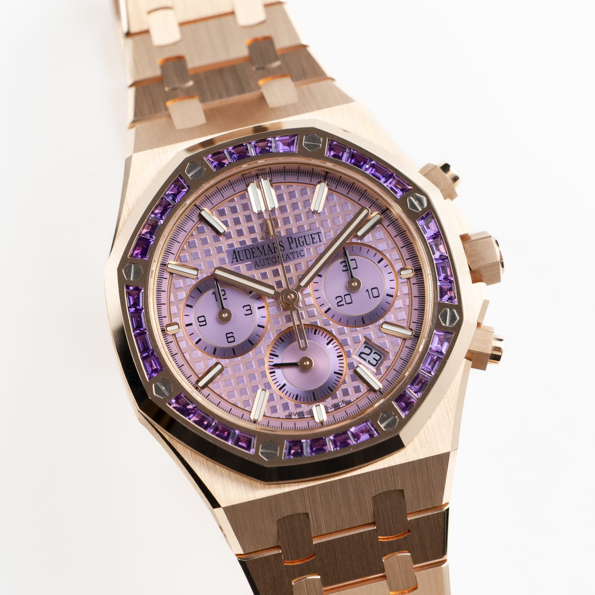 Audemars Piguet Royal Oak 26319OR.AY.1256OR.01 Chronograph Amethyst Dial (2021)