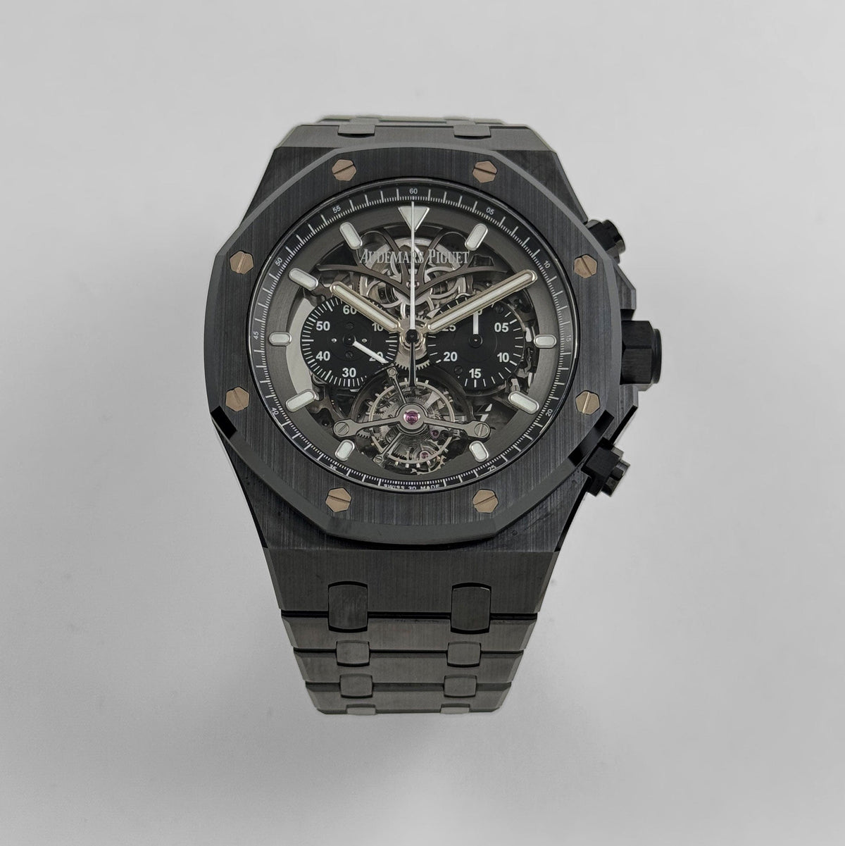 Audemars Piguet Royal Oak 26343CE.OO.1247CE.01 Tourbillon Chronograph Black Ceramic Limited Edition of 100 (2018)