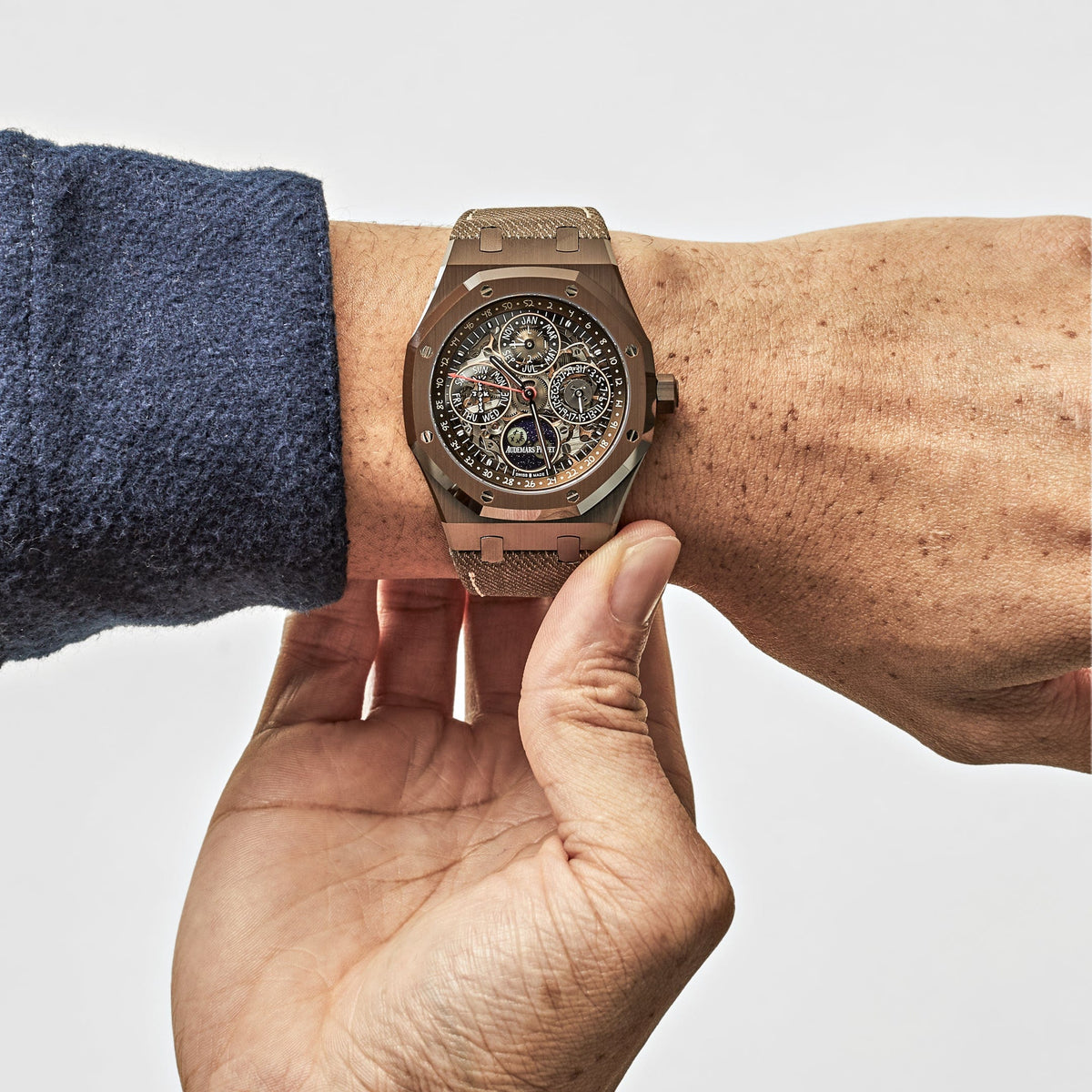 Audemars Piguet Royal Oak 26585CM.OO.D301VE.01 Travis Scott 'Cactus Jack' Perpetual Calendar Limited Edition of 200 (2024)