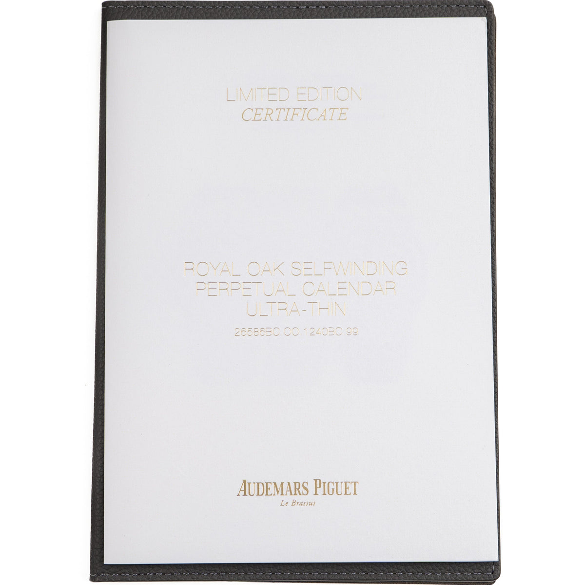 Audemars Piguet Royal Oak 26586BC.OO.1240.BC.99 Perpetual Calendar RD2 Ultra-Thin “Luminary” White Gold Light Blue Limited Edition of 25
